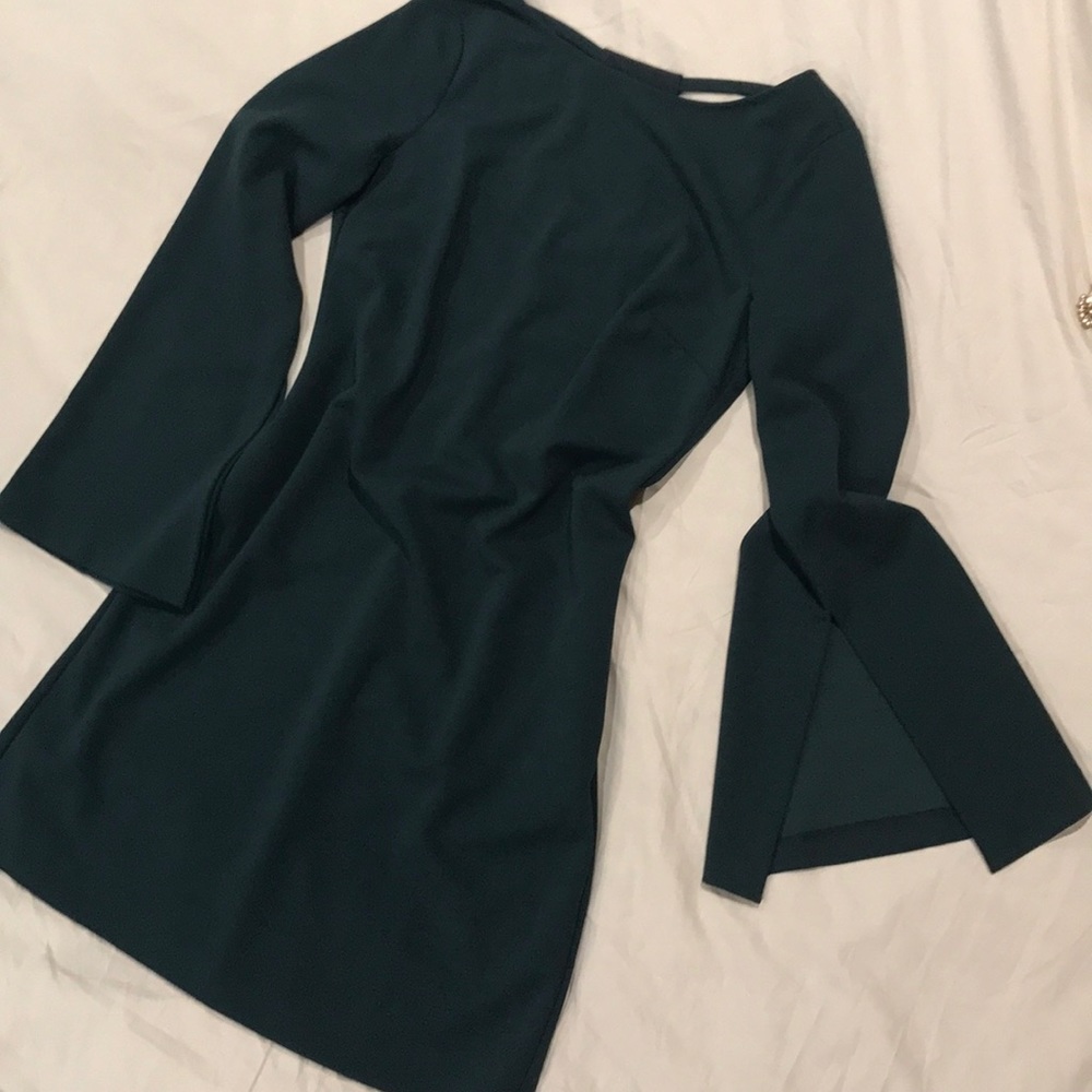 Donna Morgan dark green dress - Picture 4 of 4